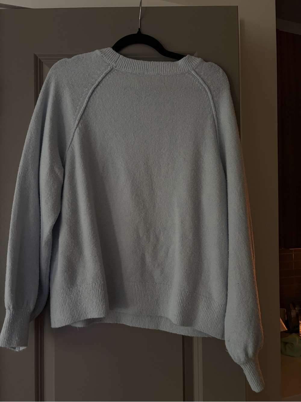 Vince Camuto Light Blue Crew Neck Sweater - Picture 2 of 2